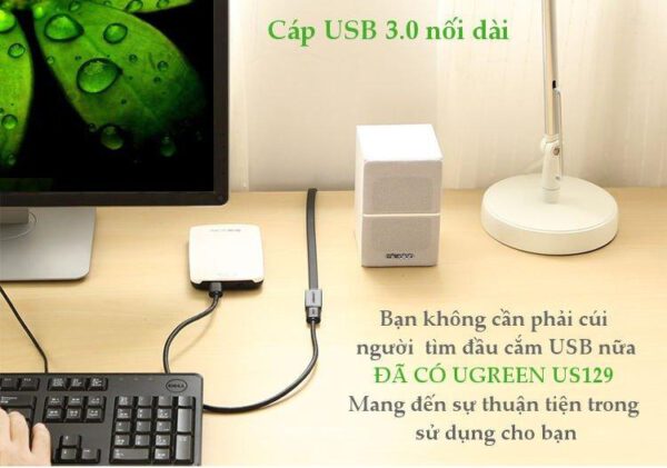 Dây cáp nối dài USB 3.0 Ugreen 10807