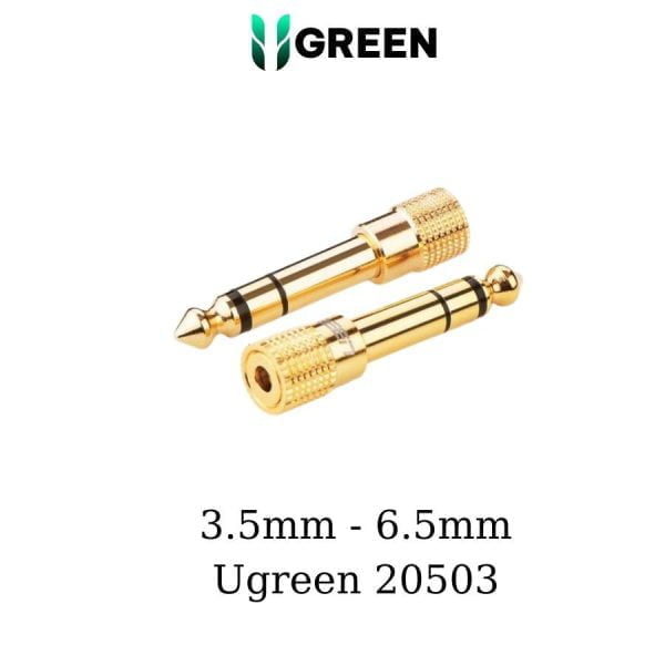 Đầu chuyển 6.5mm to 3.5mm Ugreen 20503