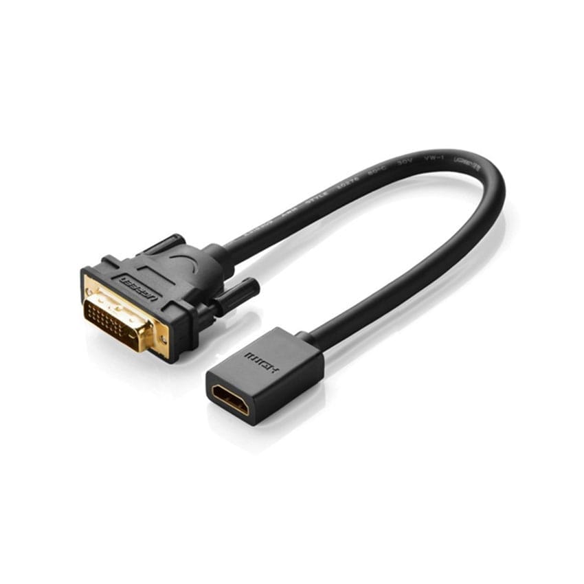 Cáp chuyển đổi DVI 24+1 sang HDMI Ugreen 20118