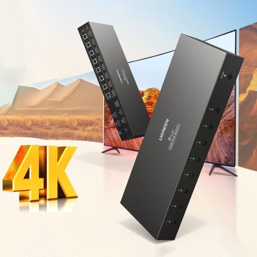Bộ chuyển đổi KVM switch HDMI 8 vào 1 Ugreen 80963