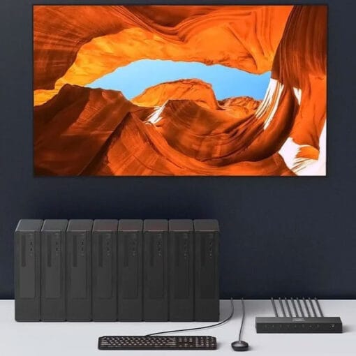 Bộ gộp HDMI 8 vào 1 ra có KVM 4K Ugreen 80963
