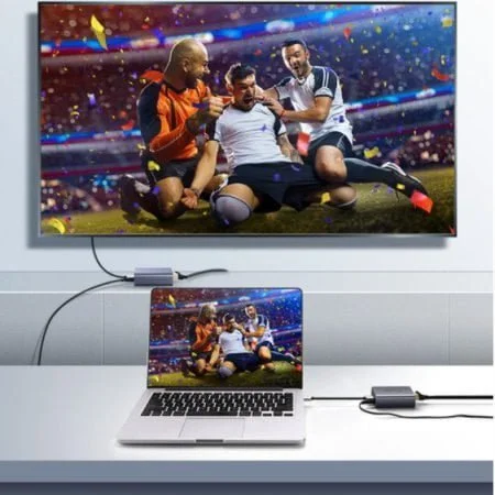 Bộ khuếch đại HDMI 70m qua cáp mạng Ugreen 20519
