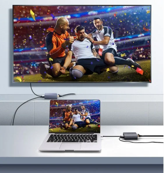 Bộ khuếch đại HDMI 70m qua cáp mạng Ugreen 20519