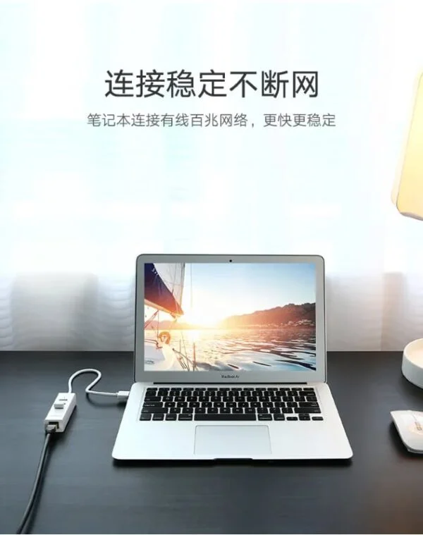 Hub USB 2.0 Ugreen CR129 4 in 1 (3 USB 2.0+1 Lan) - Ảnh 5