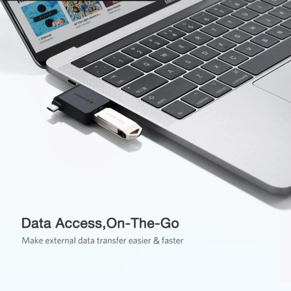 Đầu chuyển Micro USB/USB Type-C sang USB 3.0 Ugreen 30453 hỗ trợ OTG