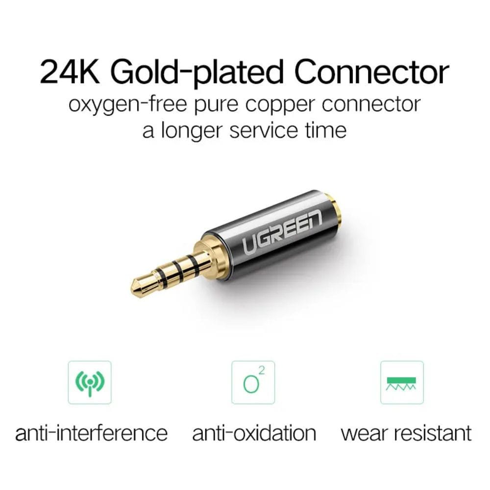 Đầu chuyển 3.5mm sang 2.5mm Ugreen 20502