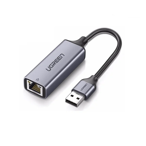 Dây cáp USB 3.0 sang Lan RJ45 vỏ nhôm Ugreen 50922 (1000 Mbps)