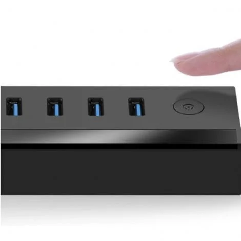 Hub USB 3.0 Ugreen 30845 7 in 1 (7 USB 3.0 + 1 nguồn 5V/2A) - Ảnh 3