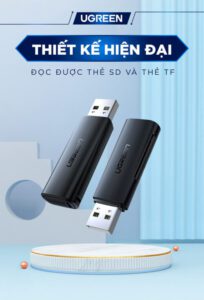 Đầu đọc thẻ nhớ USB 2.0 Ugreen CM264