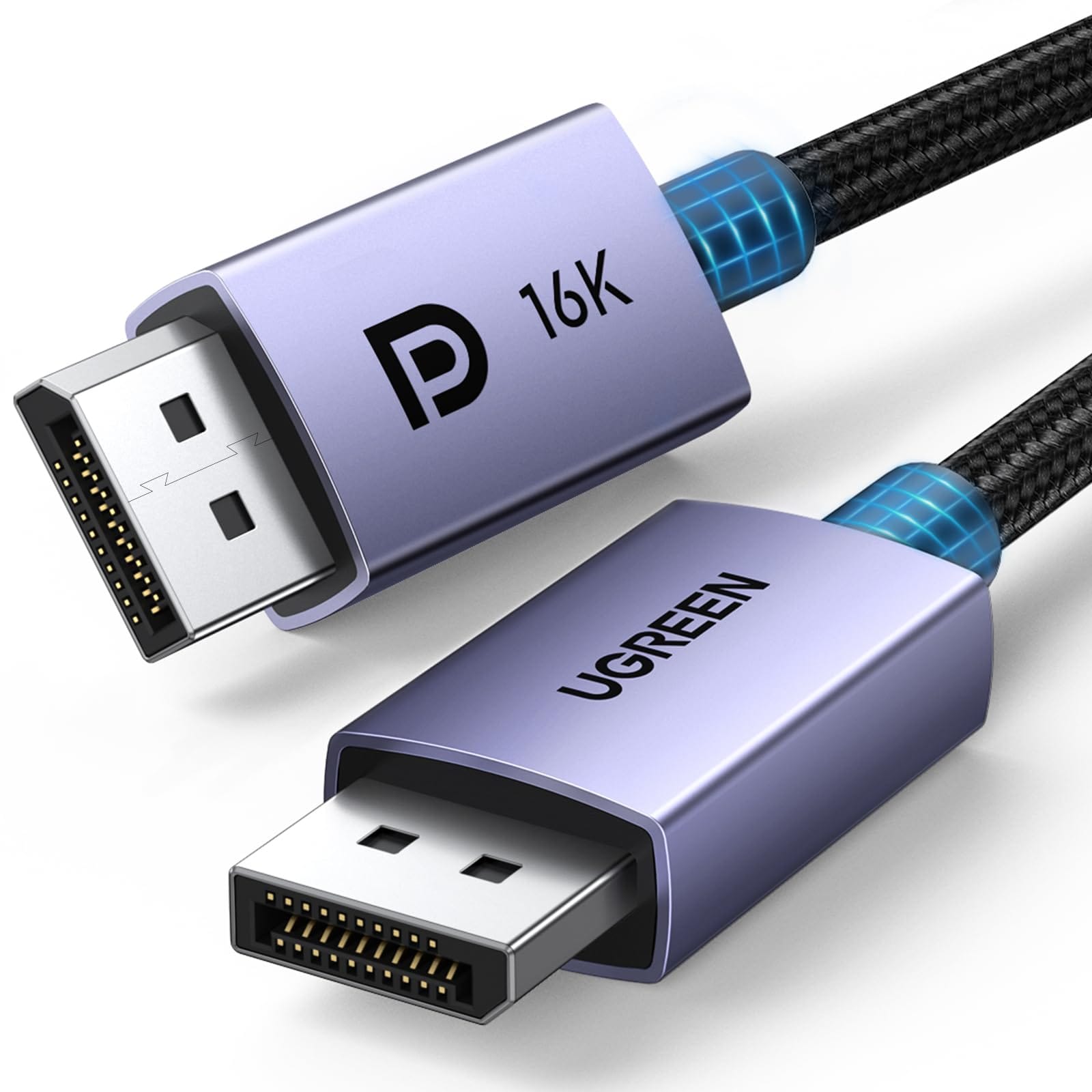 Dây Cáp Displayport 2.1 Ugreen DP118 (Hỗ trợ 16K@30Hz)