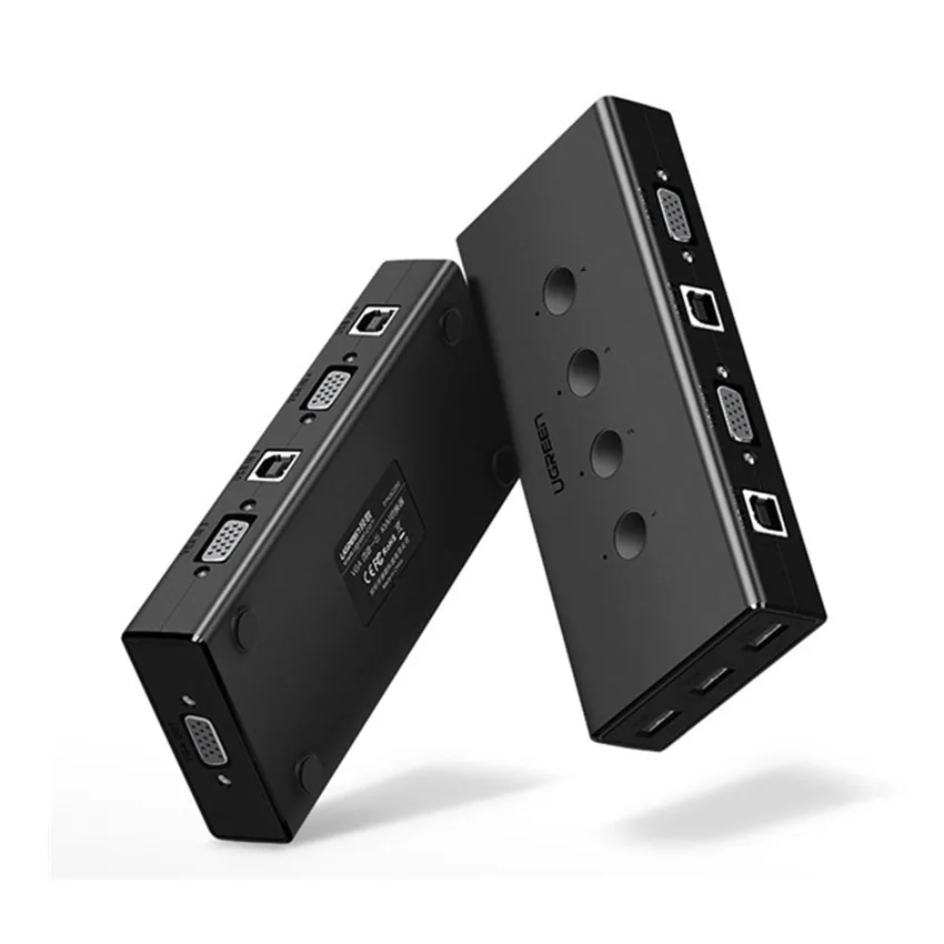 Bộ chia VGA 4 ra 1 có KVM Ugreen 50280