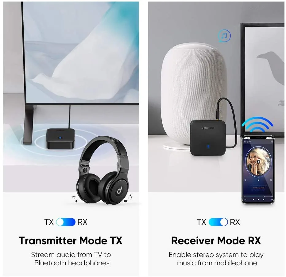 Bộ thu phát Bluetooth 5.0 Ugreen 70158