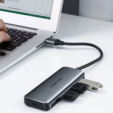 Hub USB 3.0 Ugreen 50768 4 in 1 (4 cổng USB 3.0) - Ảnh 3