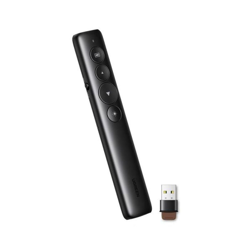Bút trình chiếu không dây 2.4Ghz Ugreen 50654 – Hỗ trợ Hyperlink và chuyển đổi cửa sổ