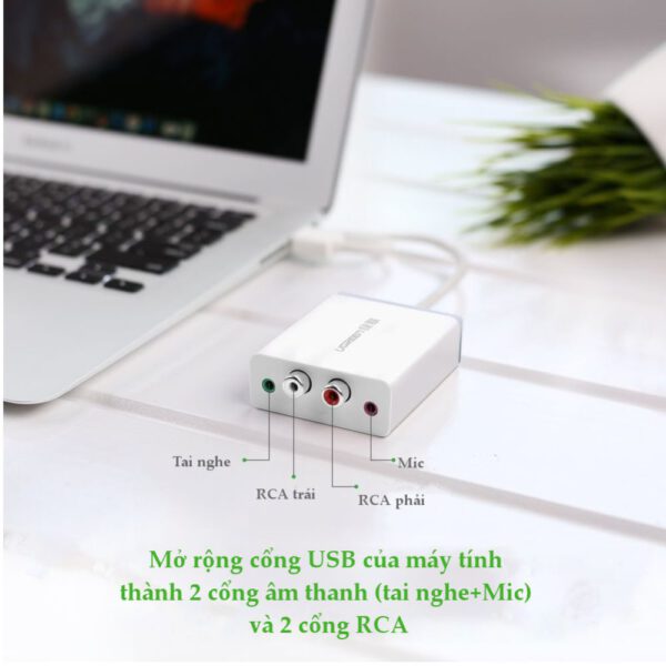 Hub USB 2.0 Ugreen 30521 4 in 1