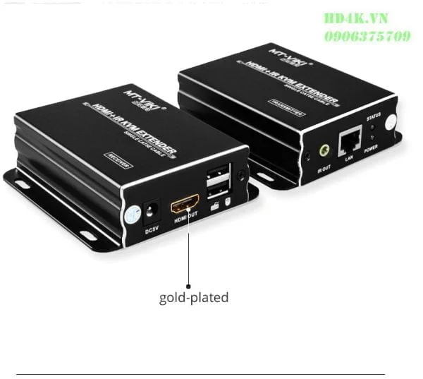 Bộ khuếch đại HDMI 120m có KVM MT-VIKI MT-120HK