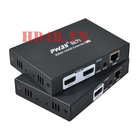 Bộ khuếch đại HDMI 2000m qua cáp mạng Pway DT209