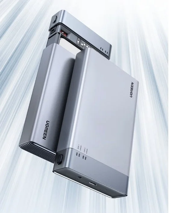 Box đọc ổ cứng 2.5 Dual Ugreen 80857