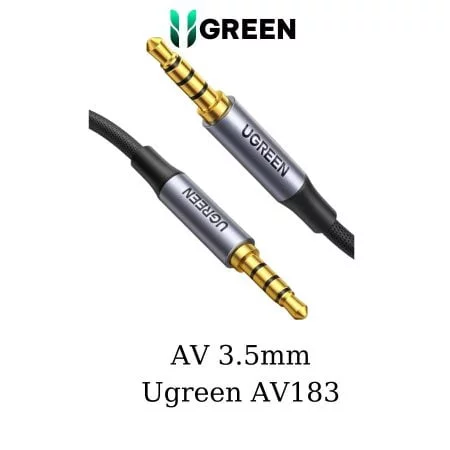 Cáp âm thanh 3.5mm 3M kết nối microphone Ugreen 20785