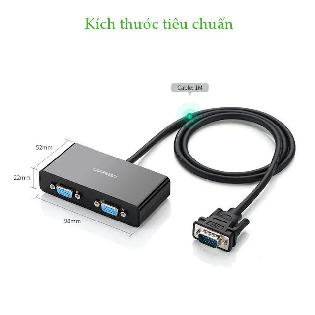 Cáp chia VGA 1 ra 2 Ugreen 40254