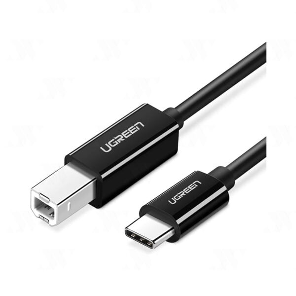 Dây cáp máy in USB Type-C Ugreen US241 vỏ nhưa 1m-3m