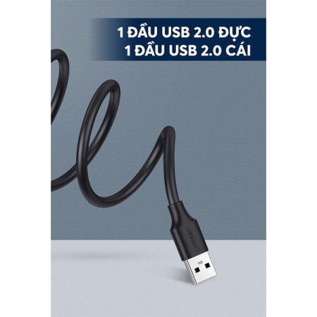 Cáp nối dài USB 2.0 1m Ugreen 10314