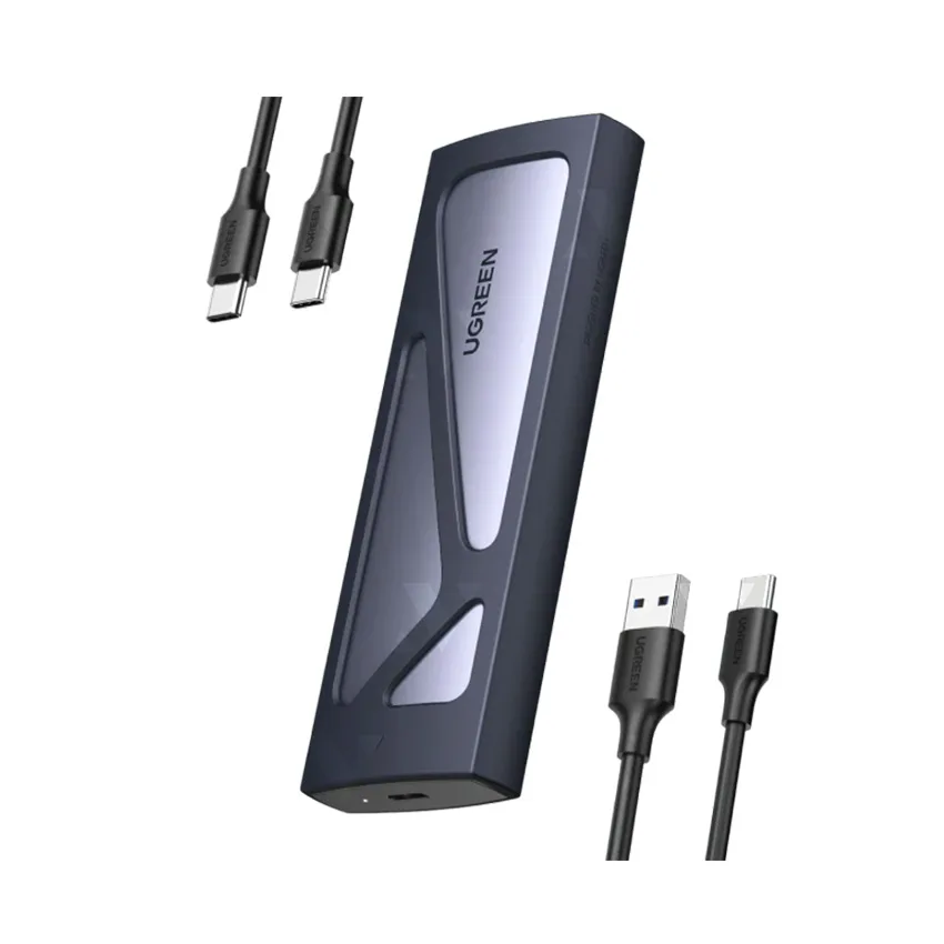 Box ổ cứng SSD M.2 B&M-Key & M-Key NVME – PCIE 3.0 USB Type-C 3.2 GEN2 Ugreen 90541
