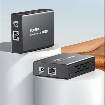 Bộ khuếch đại HDMI qua Lan 200m Ugreen 80961