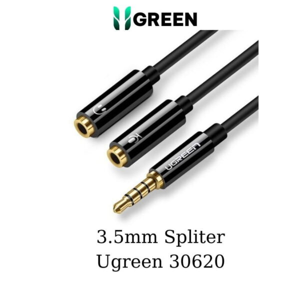 Cáp âm thanh chia Mic và Audio Ugreen  30620