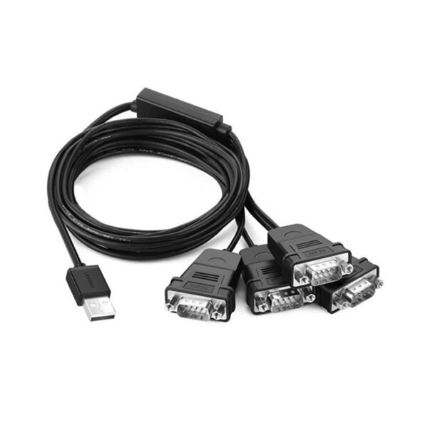 Dây cáp USB 2.0 sang 4 COM RS232 Ugreen 30770