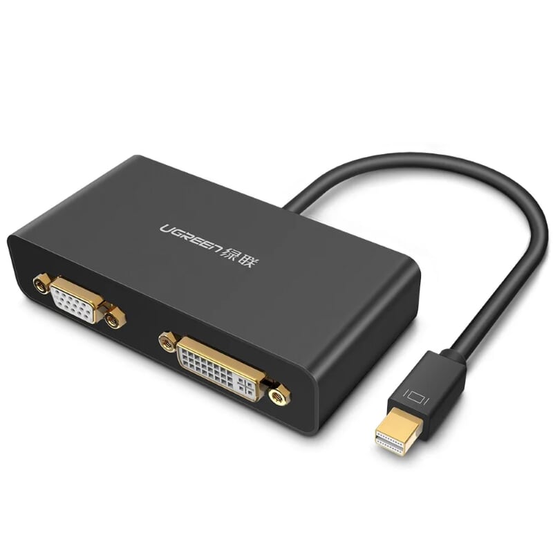 Cáp chuyển Mini Displayport to HDMI/VGA/DVI ugreen 10438, ugreen 10440