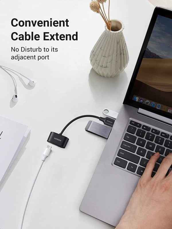 Cáp chuyển USB sang 3.5mm và USB C Ugreen 80897