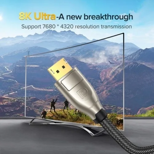 Dây cáp Disolayport Urgreen 30118 (dây 1m, hỗ trợ 3D, phân giải 4K*2K 60Hz)