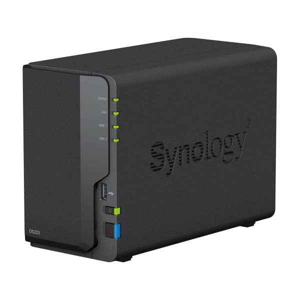 Thiết bị lưu trữ NAS Synology DS223 (Realtek RTD1619B-2GB DDR4-2 Bay)