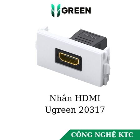 Đế HDMI âm tường - Socket Outlet Ugreen  20317