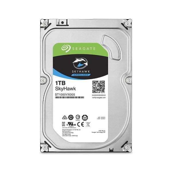 Ổ cứng HDD Seagate Skyhawk 1TB-6TB 3.5'' SATA 64MB-256MB 5400RPM-5900RPM (Cho camera)