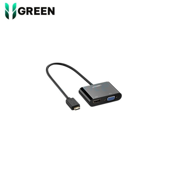 Cáp Chuyển HDMI to VGA/HDMI Ugreen 40744