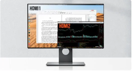 Bộ gộp HDMI 2 ra 1 có KVM với chức năng chia màn hình Ugreen 80187