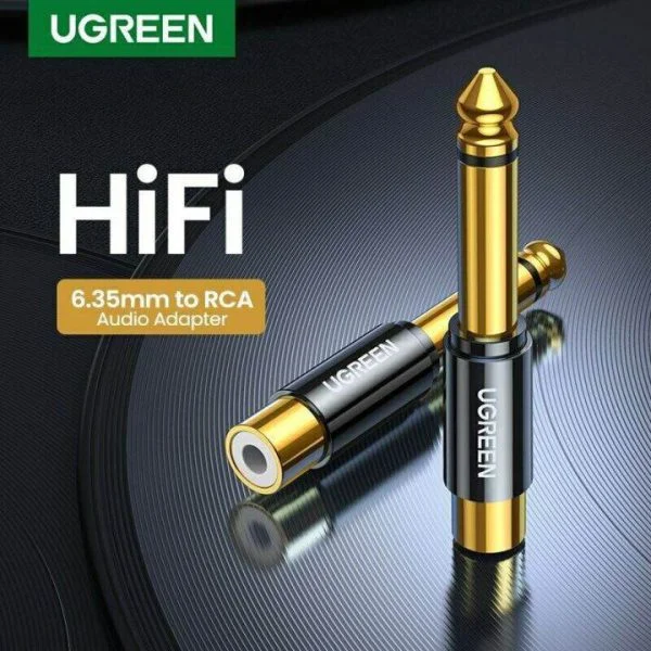 Đầu chuyển đổi 6.5mm sang RCA Ugreen 80731