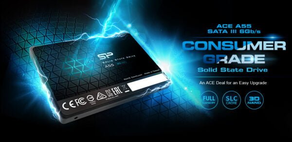 Ổ cứng SSD Silicon Power Ace A55 128GB-1TB SATA