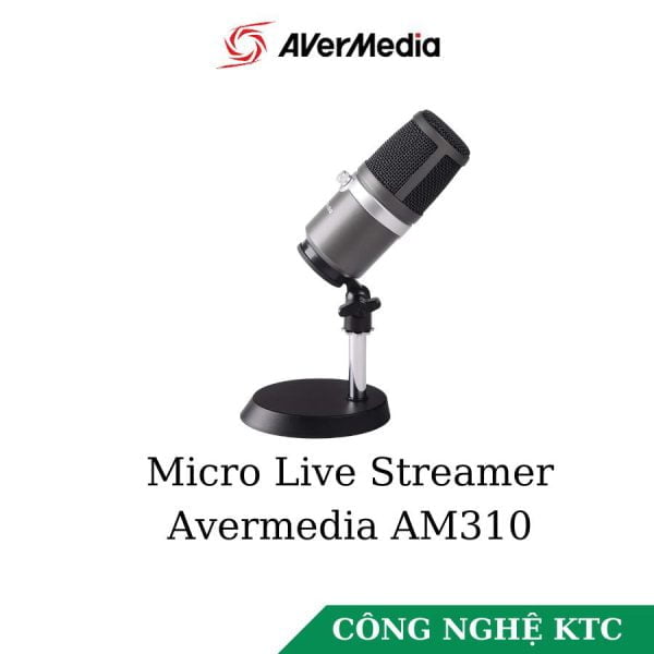 Thiết bị Micro Live Streamer Avermedia AM310