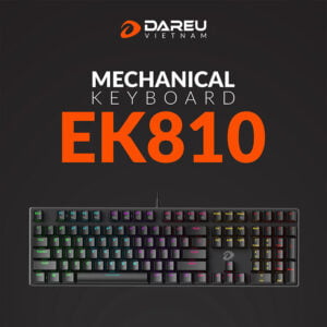 Bàn Phím Cơ Gaming DAREU EK810