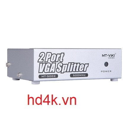 Bộ chia VGA 1 ra 2 (500Mhz) MT-Viki MT-5002