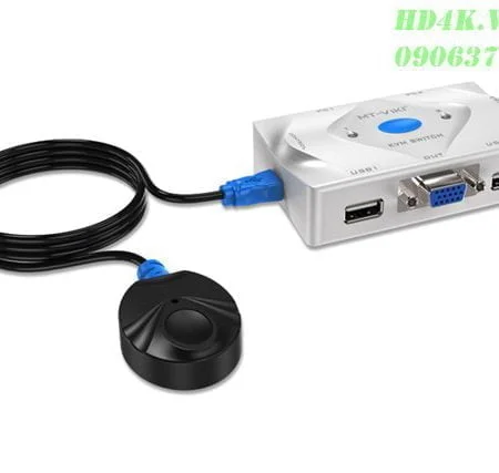 Bộ chia VGA 2 ra 1 có KVM MT-VIKI MT-201UK-L