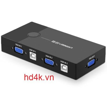 Bộ chia VGA 2 ra 1 có KVM Ugreen 30357