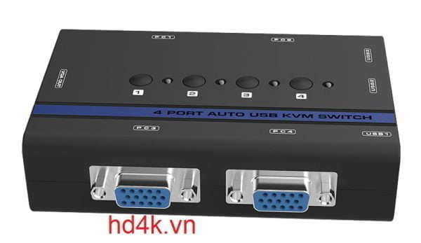 Bộ chia VGA 4 ra 1 có KVM  MT-ViKi MT-462KL