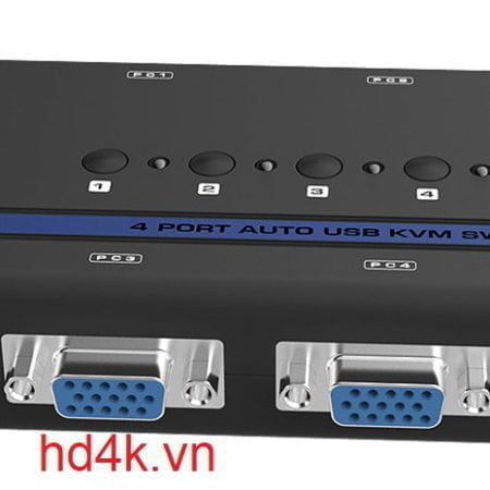 Bộ chia VGA 4 ra 1 có KVM  MT-ViKi MT-462KL