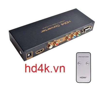 Bộ chuyển VGA, component to HDMI - AIS