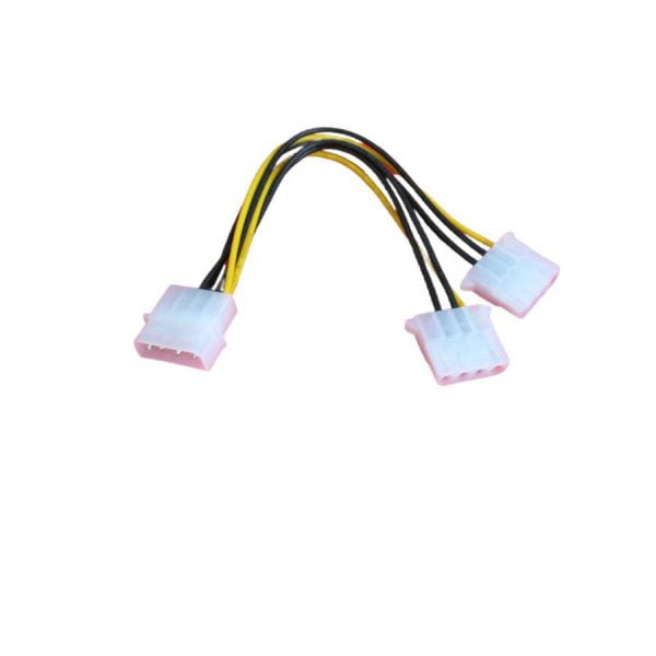 Cáp chia nguồn IDE/Molex 4 PIN 1 ra 2 dài 10cm