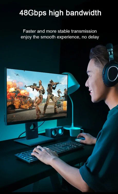 Cáp chuyển Displayport to HDMI hỗ trợ 8k@60Hz Ugreen 40948